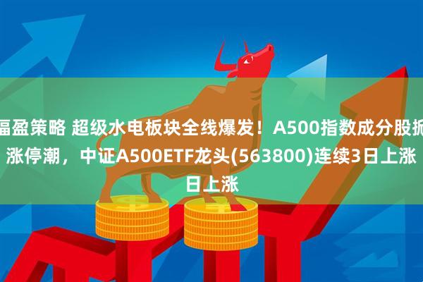 福盈策略 超级水电板块全线爆发！A500指数成分股掀涨停潮，中证A500ETF龙头(563800)连续3日上涨