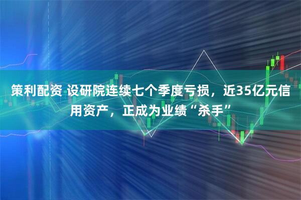 策利配资 设研院连续七个季度亏损，近35亿元信用资产，正成为业绩“杀手”